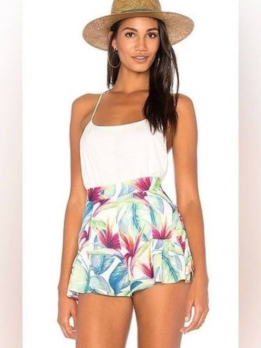 Show Me Your Mumu Skippy Shorts in Palm Flings
